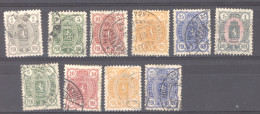 Finlande  :  Yv  28-33  (o)  Les 2 Dentelures - Used Stamps