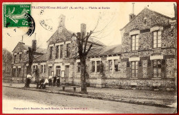 CPA 77 VILLENEUVE-sur-BELLOT - Mairie Et Ecoles ° G. Brindelet - Autres & Non Classés