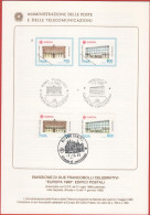 ITALIA - ITALIE - ITALY - 1990 - Europa - 35ª Emissione - FDC - Bollettino 08/90 Amministrazione Delle Poste - FDC