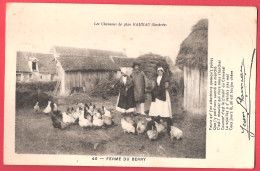 36- 18 - Jean RAMEAU N° 40 FERME Du BERRY  COLORISEE / COULEUR En BON ETAT - La Chatre