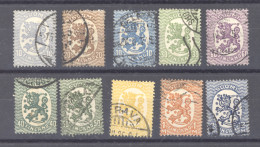 Finlande  :  Yv  99-07  (o) - Used Stamps