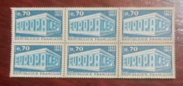 France 1969 Bloc De 6 Timbres  Neuf**  YV N° 1599 EUROPA - Ungebraucht