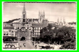 ESPAÑA  ( BURGOS ) CATEDRAL Y PUERTA DE SANTA MARIA POSTAL MUY ANTIGUA - Burgos