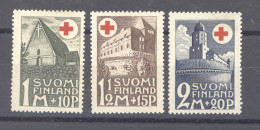 Finlande  :  Yv  161-63  * - Unused Stamps