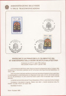 ITALIA - ITALIE - ITALY - 1990 - 40º Anniversario Della Sagra Musicale Malatestiana Di Rimini - FDC - Bollettino 14/90 A - FDC