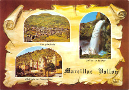 12-MARCILLAC VALLON-N°576-D/0323 - Sonstige & Ohne Zuordnung