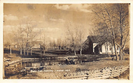 LARAMIE (WY) State Fish Hatchery - REAL PHOTO - Laramie