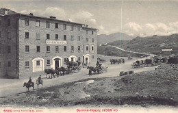 Poschiavo (GR) Bernina-Hospiz - Pferdekutschen - Verlag Photoglob 6889 - Poschiavo