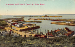 JERSEY - St. Helier - The Harbour And Elizabeth Castle - Publ. Unknown  - Other & Unclassified