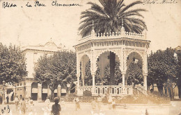 Algérie - BLIDA - La Place Clémenceau - CARTE PHOTO Année 1921 - Ed. Inconnu  - Blida