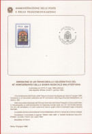 ITALIA - ITALIE - ITALY - 1990 - 40º Anniversario Della Sagra Musicale Malatestiana Di Rimini - Senza Francobollo - Boll - FDC