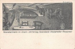 België - MESEN Messines (W. Vl.) Intérieur D'un Abri D'infanterie - Cave Du Monastère - - Interieur Van Een Infanteriesc - Messines - Mesen