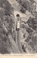 Chemin De Fer Martigny-Châtelard (VS) Tunnel Des Charbons - Ed. Jullien Frères J.J. 6713 - Sonstige & Ohne Zuordnung