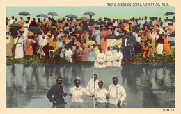 GREENVILLE (MO) African Americans Baptizing Scene - Altri & Non Classificati