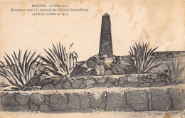 Maroc - KENIFRA - Monument Aux Tombés De 1914 - Ed. Coutanson - Sonstige & Ohne Zuordnung