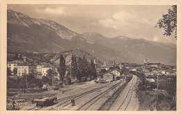 Suisse - Sierre (VS) Vue Générale Avec La Gare - Ed. Photo. Franco-Suisse 8 - Sierre