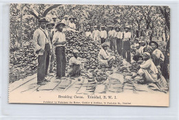 TRINIDAD - Breaking Cocoa - Publ. Waterman  - Trinidad