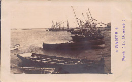 GABÈS - Port (la Douane) - CARTE PHOTO Année 1905 - Ed. Inconnu  - Tunisie
