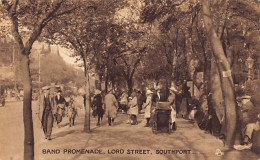 England - Lancs - SOUTHPORT Band Promenade Lord Street - Southport