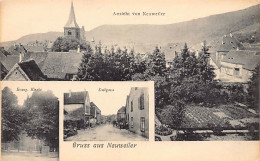 Neuweiler - Vue Et Eglise Protestante - Ed. L. Neumann - Andere & Zonder Classificatie