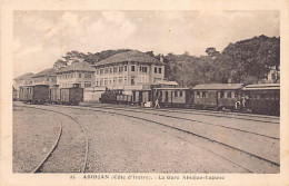 Côte D'Ivoire - ABIDJAN - La Gare Abidjan-Lagune - Ed. C. Perinaud 25 - Côte-d'Ivoire