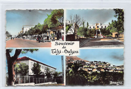 Kabylie - Souvenir De TIZI OUZOU - Avenue Aillaud - Sous-préfecture - Collège Moderne - Village Kabyle - Sonstige & Ohne Zuordnung