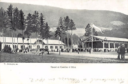 Suisse - Fleurier (NE) - Tir Cantonal Neuchâtelois - Année 1902 - Stand - Cantine à Bière - Ed. V. Attinger  - Fleurier