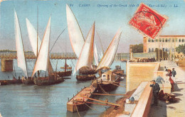 Egypt - CAIRO - Opening Of The Great Nile Bridge - Ksar El Nil - Publ. LL Levy & Son 94 - Otros & Sin Clasificación