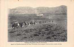 Maroc - BENI YACOUBA - Après Le Bombardement, Les Troupes Rentrent à La Casba En Feu - Ed. Boumendil (Taourit) 33 - Andere & Zonder Classificatie