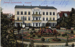 POLSKA Poland - ŚWINOUJŚCIE Swinemünde - Kurgarten - Hotel Bellevue - Pologne