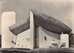 70-RONCHAMP-CHAPELLE DE NOTRE DAME-LE CORBUSIER-N°580-B/0091 - Sonstige & Ohne Zuordnung