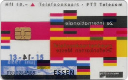 Netherlands - KPN - Chip - CKD075 - Phonecard Meeting Essen '96 (Transparent Card), 01.1996, 10ƒ, 4.255ex, Mint - Privadas