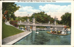 11325961 Boston_Massachusetts Bridge Lake Public Garden Boote  - Altri & Non Classificati