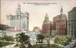 11325935 New_York_City Municipal Building Newspaper Row Hall Park - Autres & Non Classés