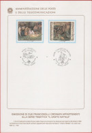 ITALIA - ITALIE - ITALY - 1990 - Natale - Senza Francobollo - Bollettino 20/90 Amministrazione Delle Poste - FDC