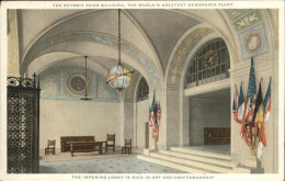 11325896 Detroit_Maine News Building Newspaper Lobby - Autres & Non Classés