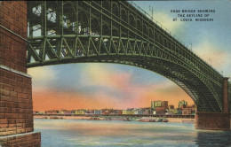 11325880 St Louis Missouri Eads Bridge Showing  - Sonstige & Ohne Zuordnung