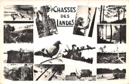 40-SCENE LANDAISE-CHASSES DES LANDES-N°583-C/0301 - Andere & Zonder Classificatie