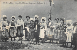 38-FOLKLORE DU DAUPHINE-COSTUMES-N°583-C/0069 - Other & Unclassified