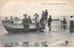 LUC SUR MER - Sur La Plage - Très Bon état - Luc Sur Mer