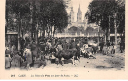 CAEN - La Place Du Parc Un Jour De Foire - Très Bon état - Caen