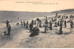 DEAUVILLE - La Plage à Marée Montante - Très Bon état - Deauville