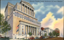 11325853 St Louis Missouri Masonic Temple Lindell Boulevard Autos  - Sonstige & Ohne Zuordnung