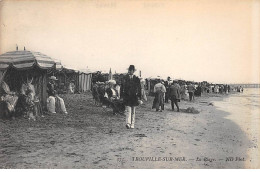 TROUVILLE SUR MER - La Plage - Très Bon état - Trouville