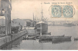 MARSEILLE - Intérieur Des Bassins Des Docks - Très Bon état - Non Classés