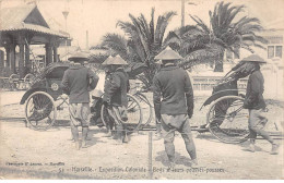 MARSEILLE - Exposition Coloniale - Boys Et Leurs Pousses Pousses - Très Bon état - Colonial Exhibitions 1906 - 1922