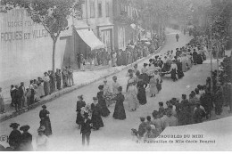 Les Troubles Du Midi - Funérailles De Mlle Cécile Bourrel - Très Bon état - Altri & Non Classificati