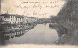 CASTELNAUDARY - Le Port Du Canal Du Midi - état - Castelnaudary