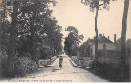 VILLACERF - Pont De La Seine Et Route De Payns - Très Bon état - Andere & Zonder Classificatie