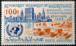 LP3844/2263 - MAURITANIE - 1962 - POSTE AERIENNE - N°22 NEUF** - Cote (2024) : 16,00 € - Mauritanie (1960-...)